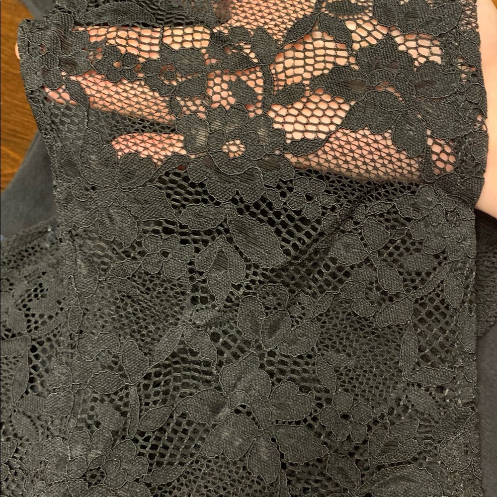 AE Long Sleeve Crop Lace Back - Picture 5 of 5